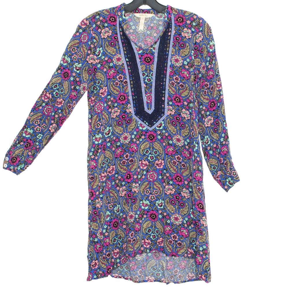 Matilda Jane Womens Dress Floral Paisley Boho Hippie Festival Retro Size XS ED